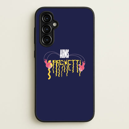 Arms Spaghetti - Dark Blue  - Eminem Phone Case for Galaxy A54