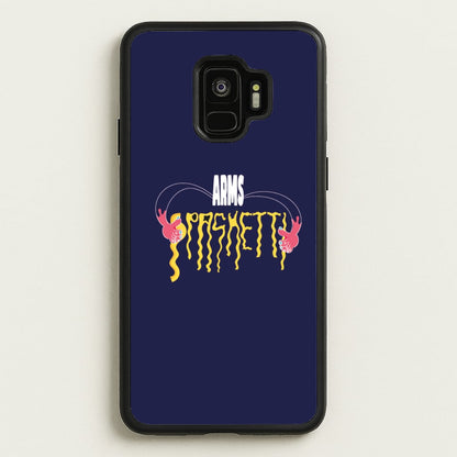 Arms Spaghetti - Dark Blue  - Eminem Phone Case for Galaxy S9