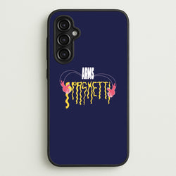 Arms Spaghetti - Dark Blue  - Eminem Phone Case for Galaxy A14