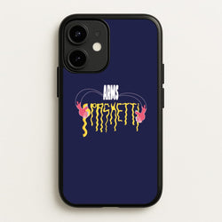 Arms Spaghetti - Dark Blue  - Eminem Phone Case for iPhone 12 / 12 Pro