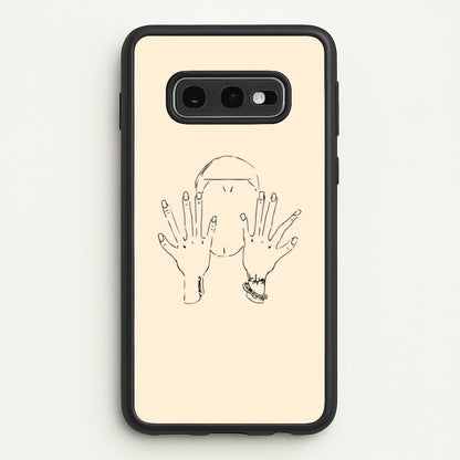 Versan Face  - Eminem Phone Case for Galaxy S10e