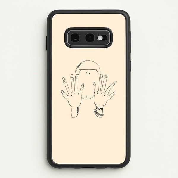 Versan Face  - Eminem Phone Case for Galaxy S10e