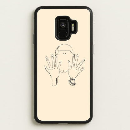 Versan Face  - Eminem Phone Case for Galaxy S9
