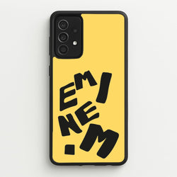 Text  - Eminem Phone Case for Galaxy A52 / A52s