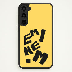 Text  - Eminem Phone Case for Galaxy S23