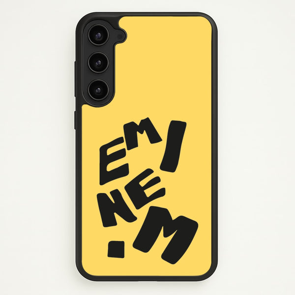 Text  - Eminem Phone Case for Galaxy S23
