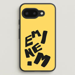 Text  - Eminem Phone Case for Google Pixel 9a