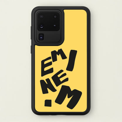 Text  - Eminem Phone Case for Galaxy S20 Ultra