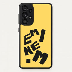 Text  - Eminem Phone Case for Galaxy A53