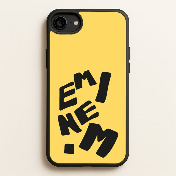 Text  - Eminem Phone Case for iPhone 6 / 7 / 8 / SE