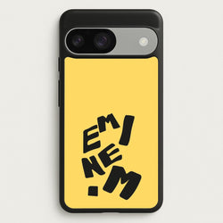 Text  - Eminem Phone Case for Google Pixel 9 / 9 Pro