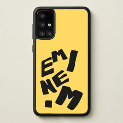 Text  - Eminem Phone Case for Galaxy A71