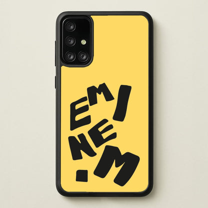 Text  - Eminem Phone Case for Galaxy A71