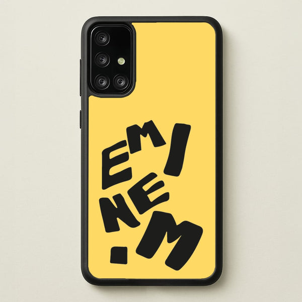 Text  - Eminem Phone Case for Galaxy A71