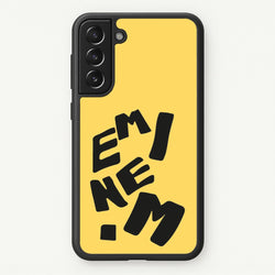 Text  - Eminem Phone Case for Galaxy S21