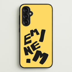 Text  - Eminem Phone Case for Galaxy A14