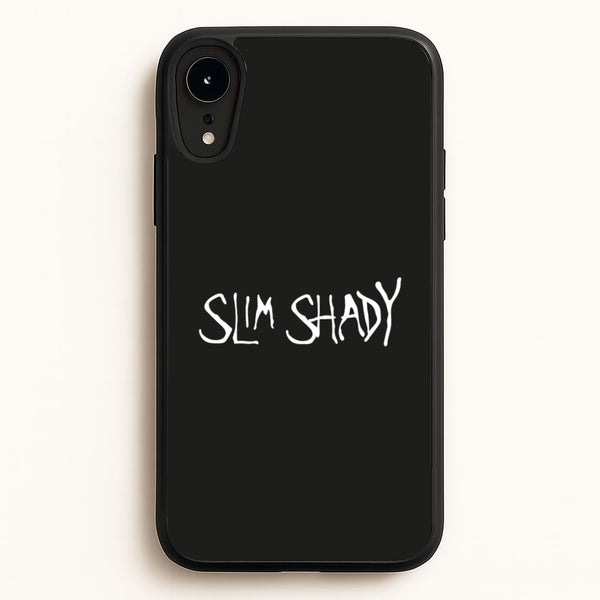 Slim Shady  - Eminem Phone Case for iPhone XR