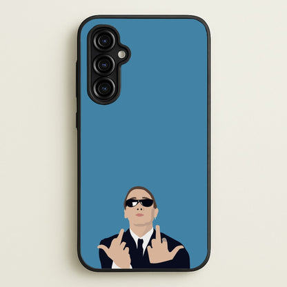 Middle Finger  - Eminem Phone Case for Galaxy A54