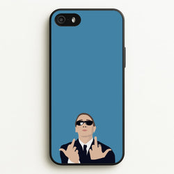 Middle Finger  - Eminem Phone Case for iPhone 5 / 5s / SE 2016