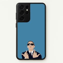 Middle Finger  - Eminem Phone Case for Galaxy S21 Ultra