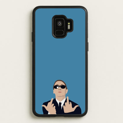 Middle Finger  - Eminem Phone Case for Galaxy S9