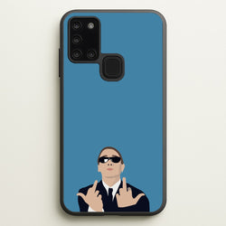 Middle Finger  - Eminem Phone Case for Galaxy A21s