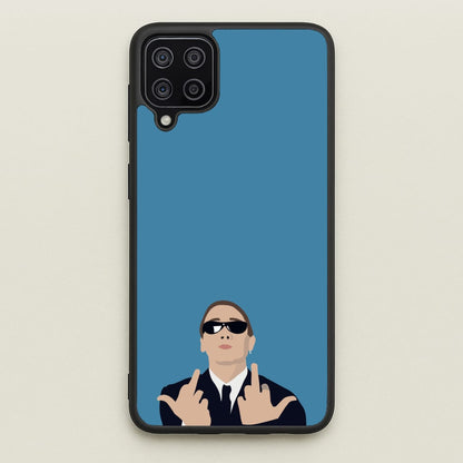 Middle Finger  - Eminem Phone Case for Galaxy A12