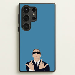 Middle Finger  - Eminem Phone Case for Galaxy S25 Ultra