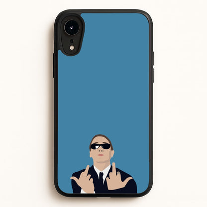 Middle Finger  - Eminem Phone Case for iPhone XR
