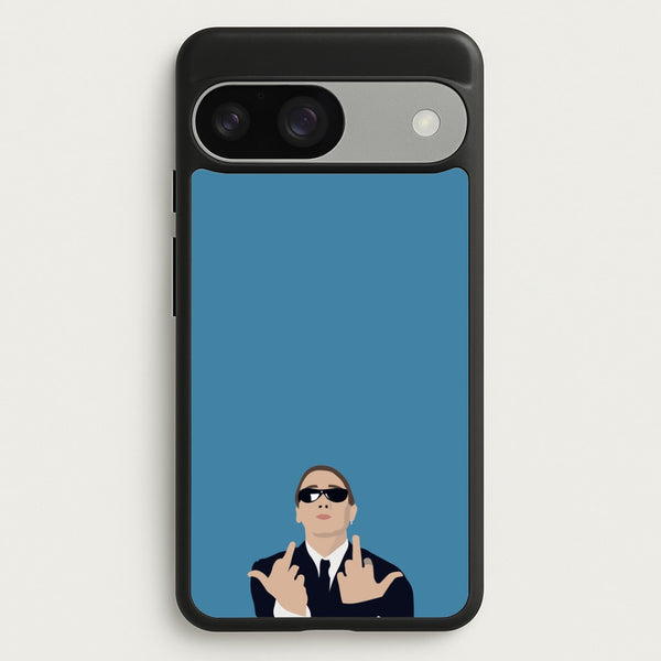 Middle Finger  - Eminem Phone Case for Google Pixel 9 / 9 Pro