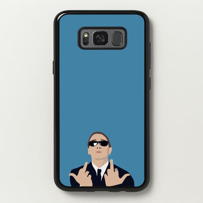 Middle Finger  - Eminem Phone Case for Galaxy S8 Plus