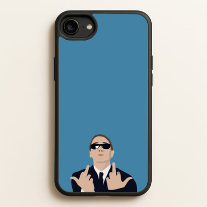 Middle Finger  - Eminem Phone Case for iPhone 6 / 7 / 8 / SE