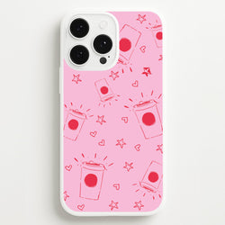 Coffee Pattern - Chamberlain  - Emma Chamerlain Phone Case for iPhone 13 Pro Max