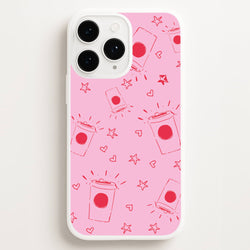 Coffee Pattern - Chamberlain  - Emma Chamerlain Phone Case for iPhone 12 Pro Max