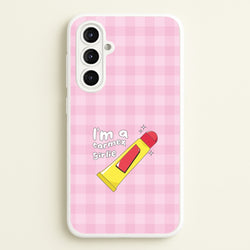 I'm A Carmex Girlie - Chamberlain  - Emma Chamerlain Phone Case for Galaxy A16