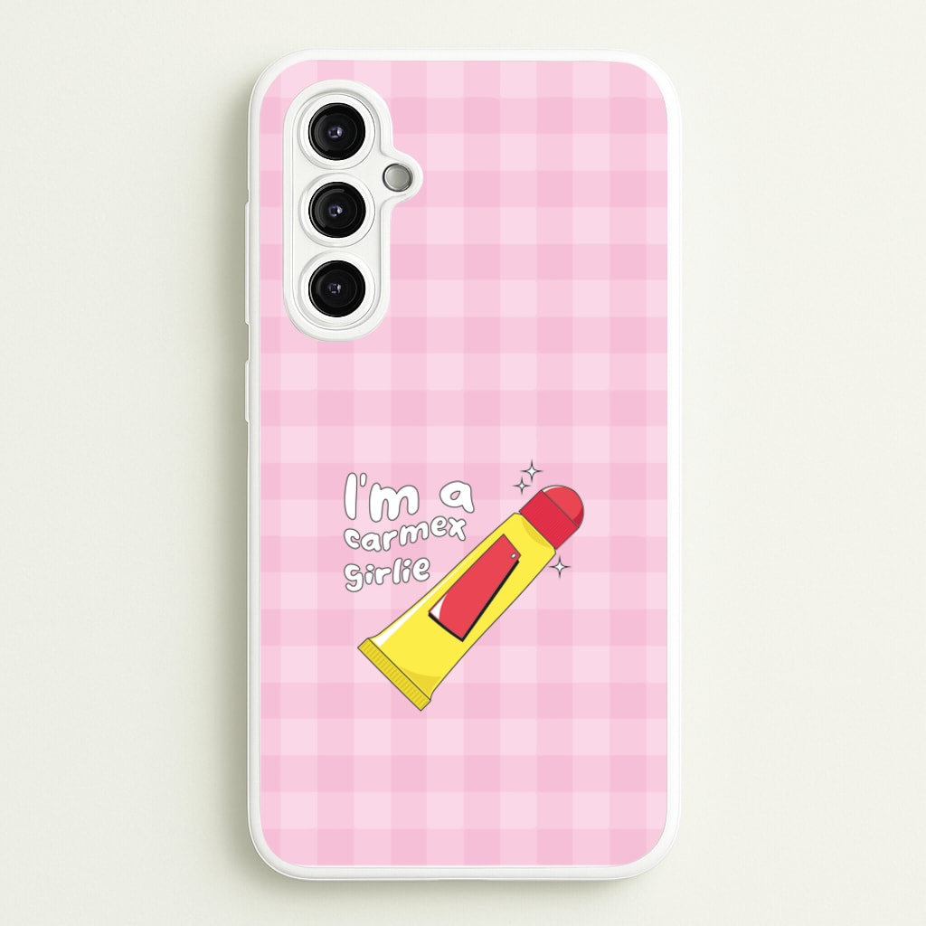 I'm A Carmex Girlie - Chamberlain  - Emma Chamerlain Phone Case for Galaxy A14