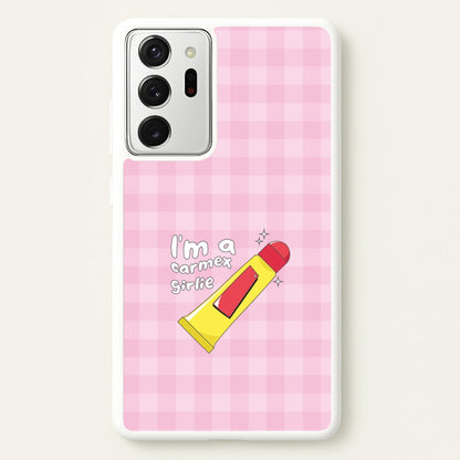 I'm A Carmex Girlie - Chamberlain  - Emma Chamerlain Phone Case for Galaxy Note 20 Ultra