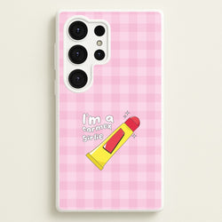 I'm A Carmex Girlie - Chamberlain  - Emma Chamerlain Phone Case for Galaxy S25 Ultra