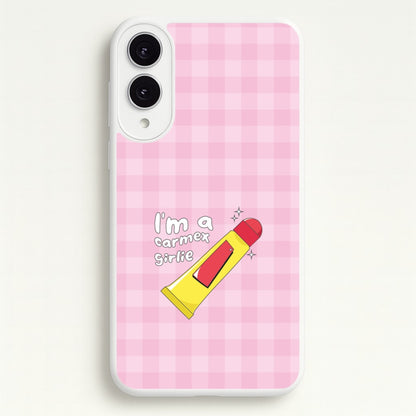 I'm A Carmex Girlie - Chamberlain  - Emma Chamerlain Phone Case for Galaxy S25 Edge