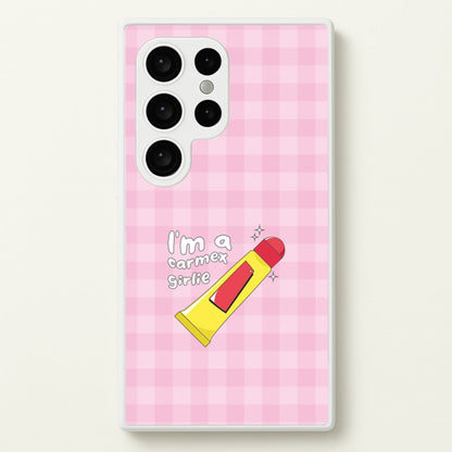 I'm A Carmex Girlie - Chamberlain  - Emma Chamerlain Phone Case for Galaxy S24 Ultra