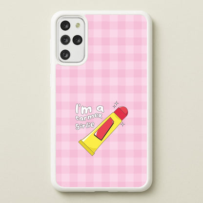 I'm A Carmex Girlie - Chamberlain  - Emma Chamerlain Phone Case for Galaxy S20 Plus