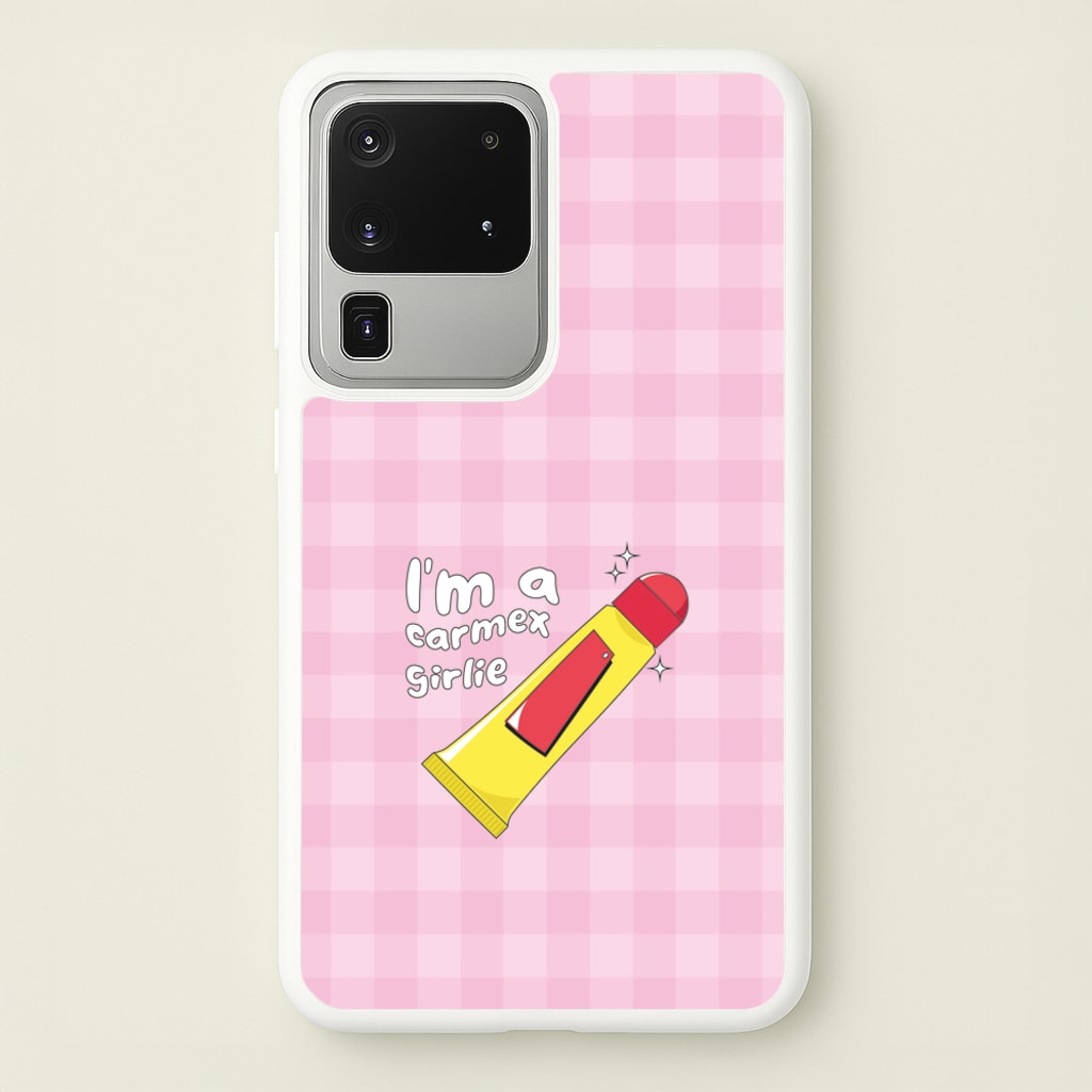 I'm A Carmex Girlie - Chamberlain  - Emma Chamerlain Phone Case for Galaxy S20 Ultra