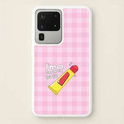 I'm A Carmex Girlie - Chamberlain  - Emma Chamerlain Phone Case for Galaxy S20 Ultra