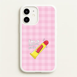 I'm A Carmex Girlie - Chamberlain  - Emma Chamerlain Phone Case for iPhone 12 Mini