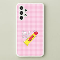 I'm A Carmex Girlie - Chamberlain  - Emma Chamerlain Phone Case for Galaxy A13