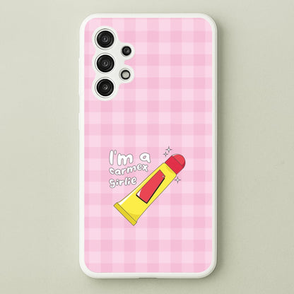 I'm A Carmex Girlie - Chamberlain  - Emma Chamerlain Phone Case for Galaxy A13