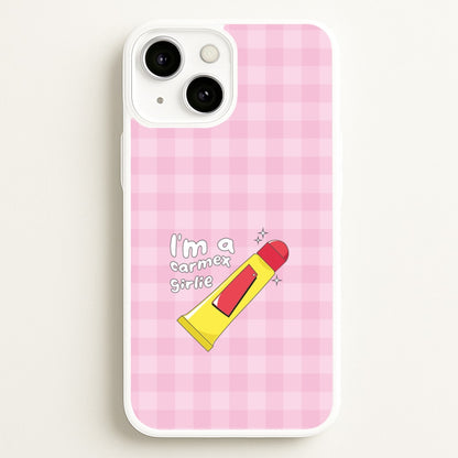 I'm A Carmex Girlie - Chamberlain  - Emma Chamerlain Phone Case for iPhone 13