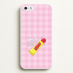 I'm A Carmex Girlie - Chamberlain  - Emma Chamerlain Phone Case for iPhone 5 / 5s / SE 2016