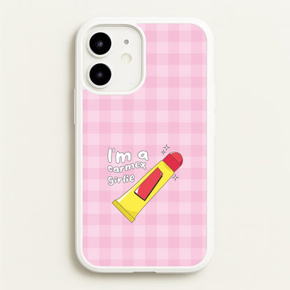 I'm A Carmex Girlie - Chamberlain  - Emma Chamerlain Phone Case for iPhone 12 / 12 Pro