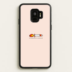 Hypersonic Missiles - Fender  - Sam Fender Phone Case for Galaxy S9
